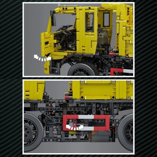 moc app rc tech three way dump truck bricks toys 17012 moc app rc tech three way dump truck bricks toys 17012