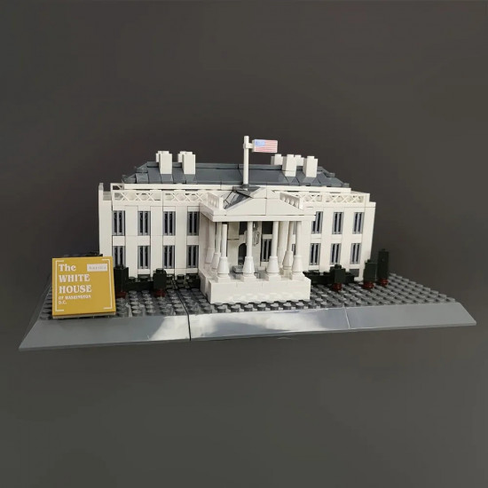 moc architecture 7018 white house bricks skyline kids toys moc architecture 7018 white house bricks skyline kids toys