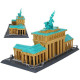 moc architecture berlin brandenburg gate bricks toy moc architecture berlin brandenburg gate bricks toy