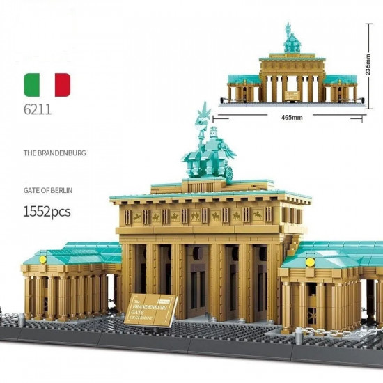 moc architecture berlin brandenburg gate bricks toy moc architecture berlin brandenburg gate bricks toy