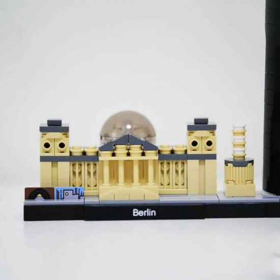 moc architecture berlin skyline bricks toy moc architecture berlin skyline bricks toy