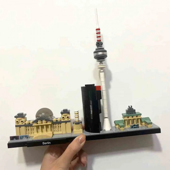 moc architecture berlin skyline bricks toy moc architecture berlin skyline bricks toy