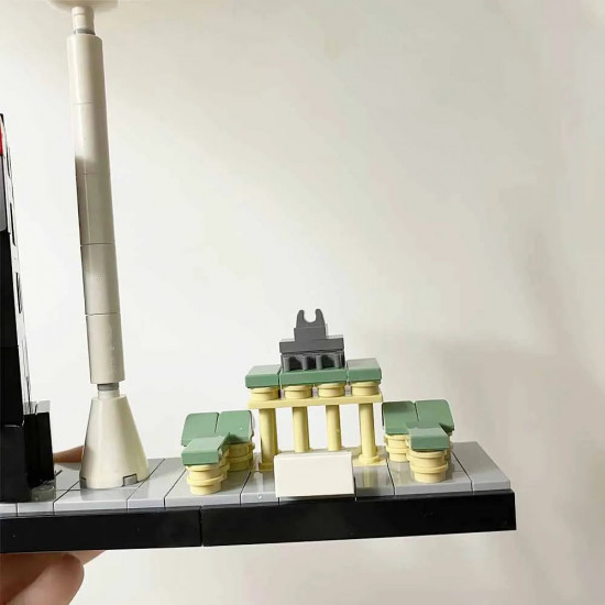 moc architecture berlin skyline bricks toy moc architecture berlin skyline bricks toy
