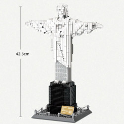 moc architecture brazil christ redeemer bricks toys