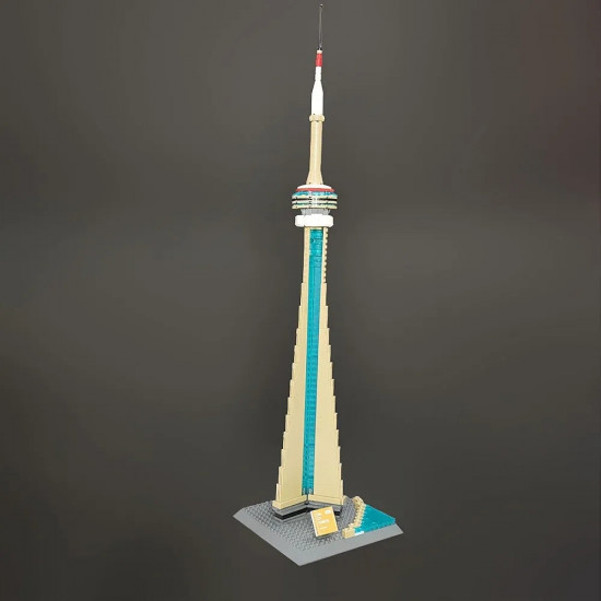 moc architecture canada toronto tv tower bricks toy moc architecture canada toronto tv tower bricks toy