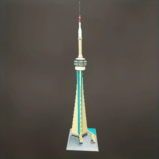 moc architecture canada toronto tv tower bricks toy moc architecture canada toronto tv tower bricks toy