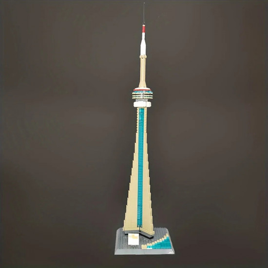 moc architecture canada toronto tv tower bricks toy moc architecture canada toronto tv tower bricks toy