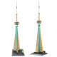 moc architecture canada toronto tv tower bricks toy moc architecture canada toronto tv tower bricks toy