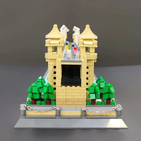 moc architecture china wuhan river bridge bricks toy moc architecture china wuhan river bridge bricks toy