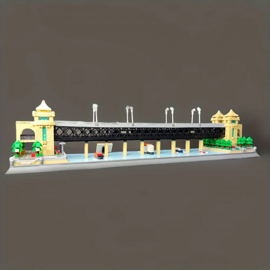 moc architecture china wuhan river bridge bricks toy moc architecture china wuhan river bridge bricks toy