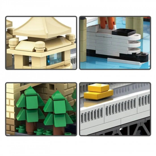 moc architecture china wuhan river bridge bricks toy moc architecture china wuhan river bridge bricks toy