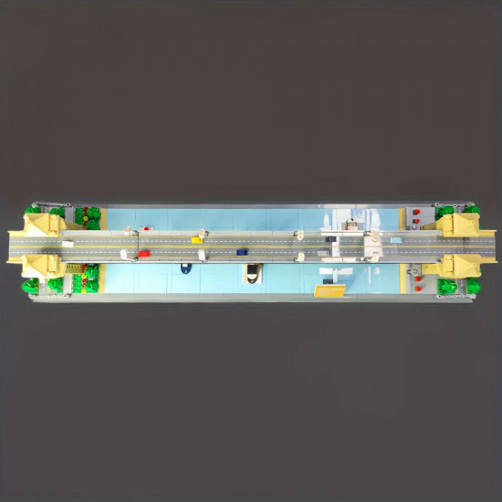 moc architecture china wuhan river bridge bricks toy moc architecture china wuhan river bridge bricks toy
