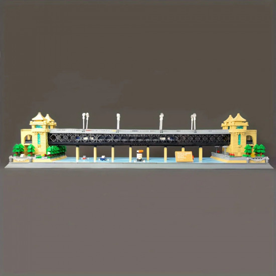 moc architecture china wuhan river bridge bricks toy moc architecture china wuhan river bridge bricks toy