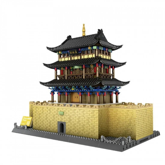 moc architecture city chinese style building bricks toy moc architecture city chinese style building bricks toy