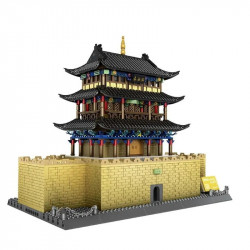 moc architecture city chinese style building bricks toy