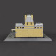 moc architecture city paris the louvre bricks kids toys moc architecture city paris the louvre bricks kids toys