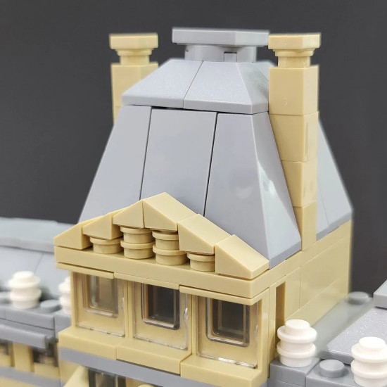 moc architecture city paris the louvre bricks kids toys moc architecture city paris the louvre bricks kids toys