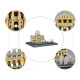 moc architecture city paris the louvre bricks kids toys moc architecture city paris the louvre bricks kids toys