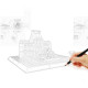 moc architecture city paris the louvre bricks kids toys moc architecture city paris the louvre bricks kids toys