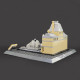 moc architecture city paris the louvre bricks kids toys moc architecture city paris the louvre bricks kids toys