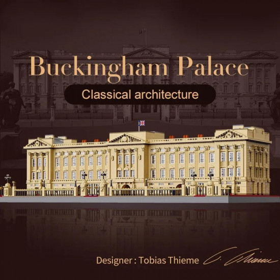 moc architecture expert buckingham palace bricks toy moc architecture expert buckingham palace bricks toy