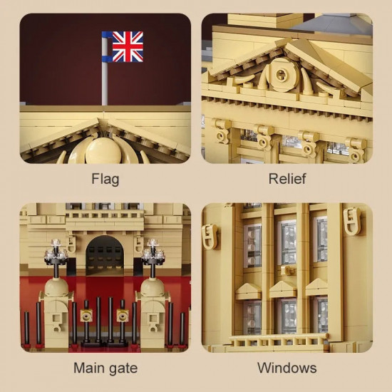 moc architecture expert buckingham palace bricks toy moc architecture expert buckingham palace bricks toy