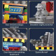 moc architecture famous peking university gate bricks toys moc architecture famous peking university gate bricks toys