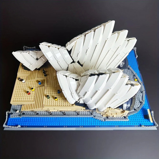 moc architecture famous sydney opera house bricks toy moc architecture famous sydney opera house bricks toy