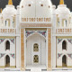 moc architecture famous taj mahal bricks toys moc architecture famous taj mahal bricks toys