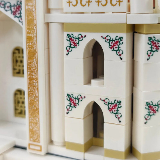 moc architecture famous taj mahal bricks toys moc architecture famous taj mahal bricks toys