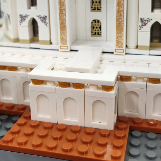 moc architecture famous taj mahal bricks toys moc architecture famous taj mahal bricks toys