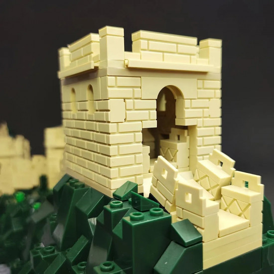 moc architecture great china wall bricks toys moc architecture great china wall bricks toys