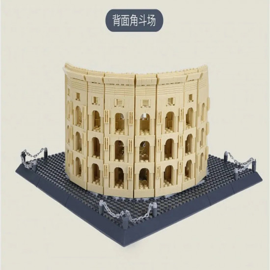 moc architecture italy rome colosseum bricks toy moc architecture italy rome colosseum bricks toy