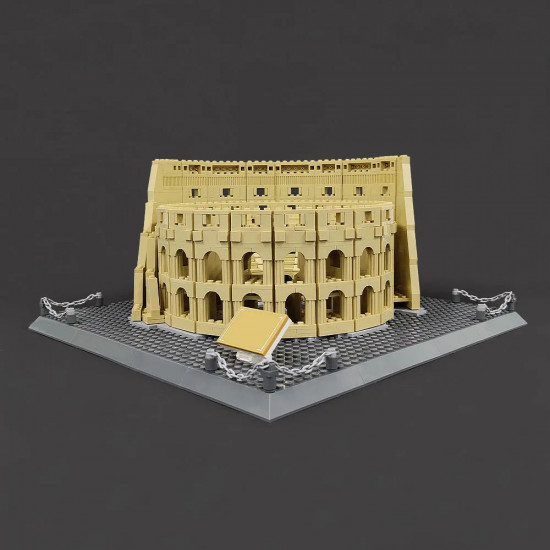 moc architecture italy rome colosseum bricks toy moc architecture italy rome colosseum bricks toy