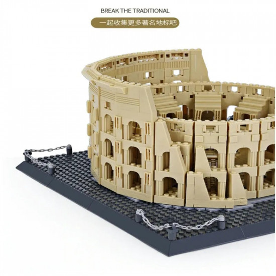 moc architecture italy rome colosseum bricks toy moc architecture italy rome colosseum bricks toy