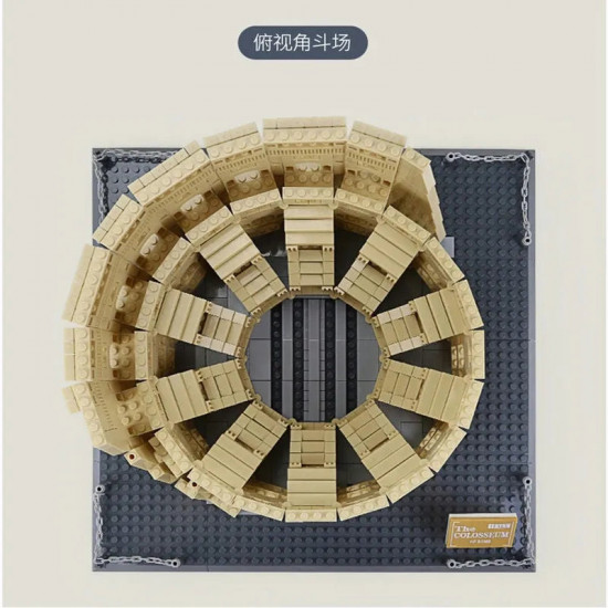 moc architecture italy rome colosseum bricks toy moc architecture italy rome colosseum bricks toy