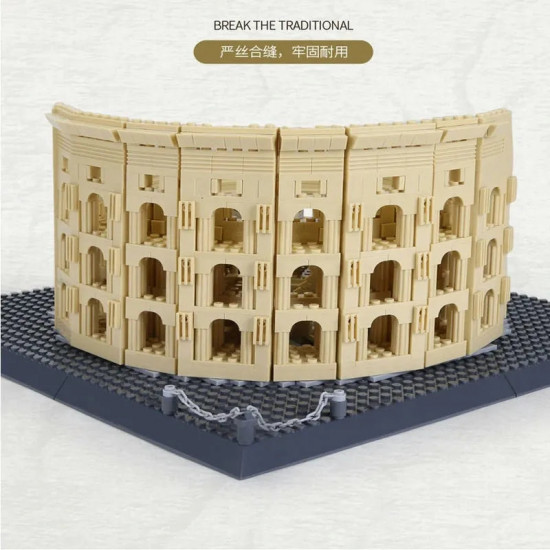 moc architecture italy rome colosseum bricks toy moc architecture italy rome colosseum bricks toy