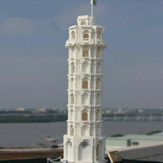 moc architecture leaning tower of pisa bricks toy moc architecture leaning tower of pisa bricks toy