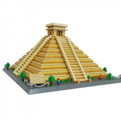 moc architecture mexico el castillo bricks toy