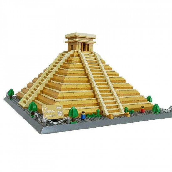 moc architecture mexico el castillo bricks toy moc architecture mexico el castillo bricks toy
