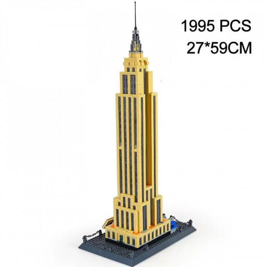 moc architecture new york empire state building bricks toy moc architecture new york empire state building bricks toy