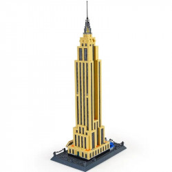 moc architecture new york empire state building bricks toy