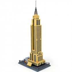 moc architecture new york empire state building bricks toy