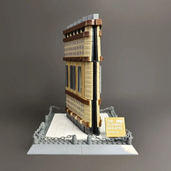 moc architecture new york flatiron bricks kids toys 4220