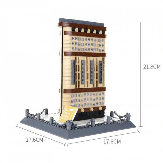 moc architecture new york flatiron bricks kids toys 4220 moc architecture new york flatiron bricks kids toys 4220