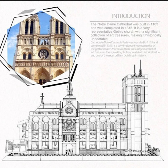 moc architecture paris notre dame cathedral bricks toy moc architecture paris notre dame cathedral bricks toy