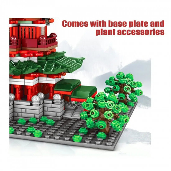 moc architecture prince pavilion house led bricks toy moc architecture prince pavilion house led bricks toy