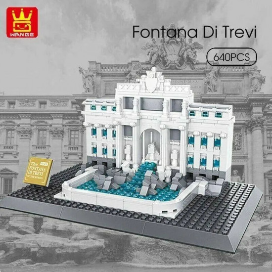 moc architecture rome fontana di trevi skyline bricks 4212 moc architecture rome fontana di trevi skyline bricks 4212