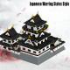 moc architecture sakura kumamoto castle bricks toy moc architecture sakura kumamoto castle bricks toy
