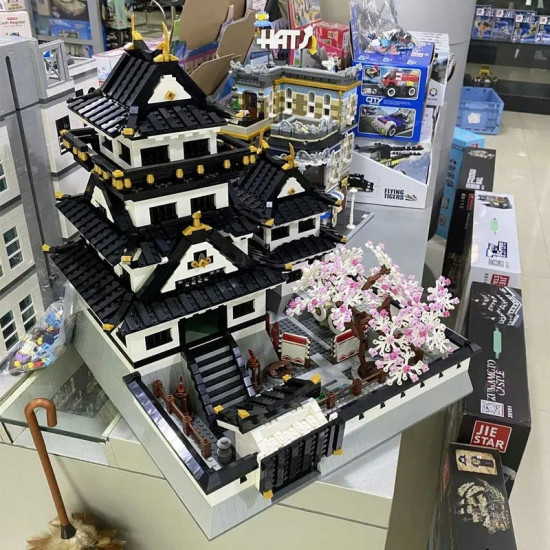 moc architecture sakura kumamoto castle bricks toy moc architecture sakura kumamoto castle bricks toy